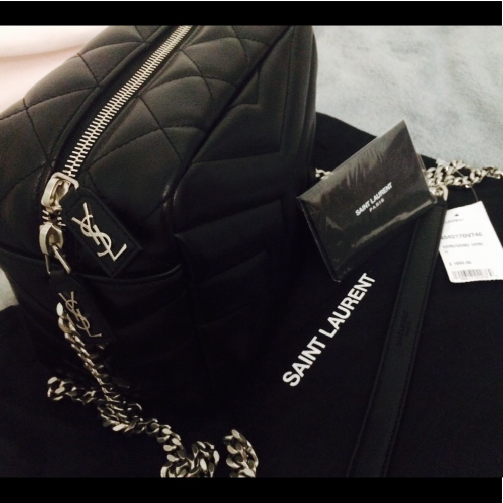 (NWT) YSL Saint Laurent Loulou Small Bowling Bag - Picture 6 of 7